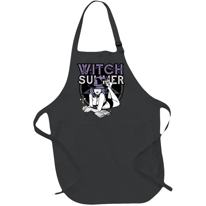 Witch Summer Full-Length Apron With Pocket