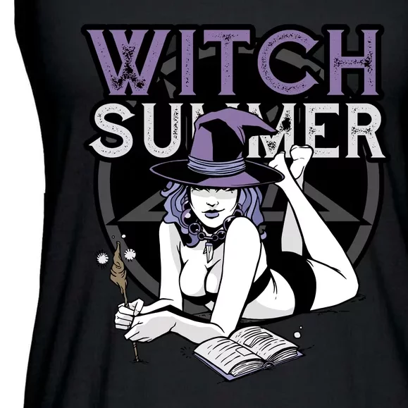 Witch Summer Ladies Essential Flowy Tank