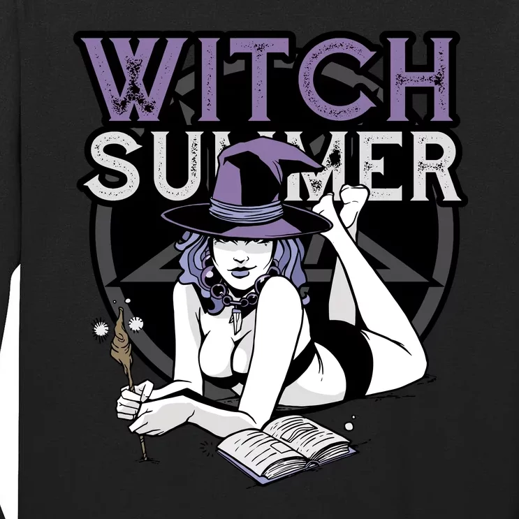 Witch Summer Tall Long Sleeve T-Shirt