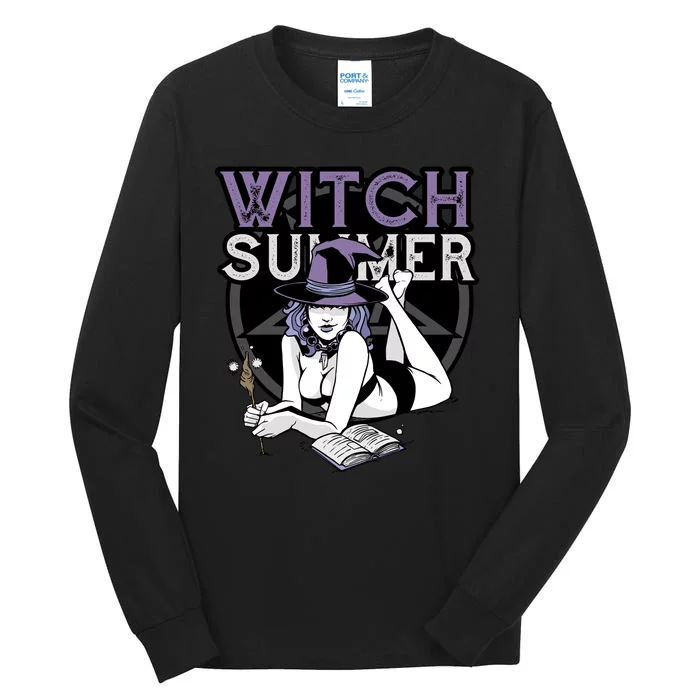 Witch Summer Tall Long Sleeve T-Shirt