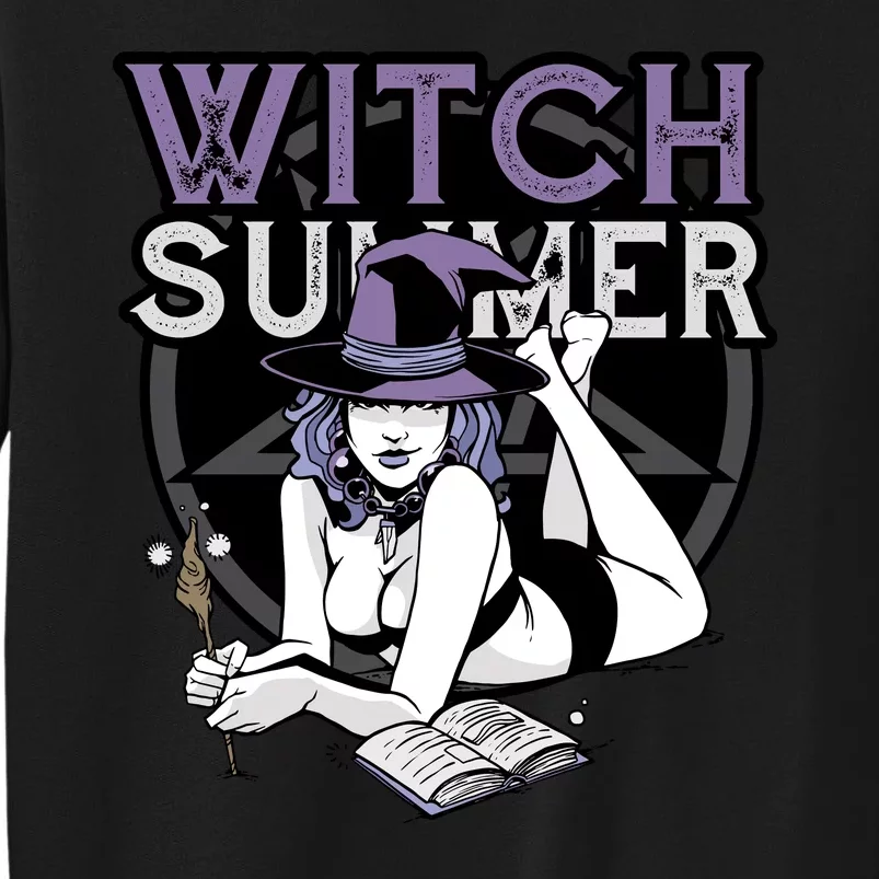 Witch Summer Tall Sweatshirt