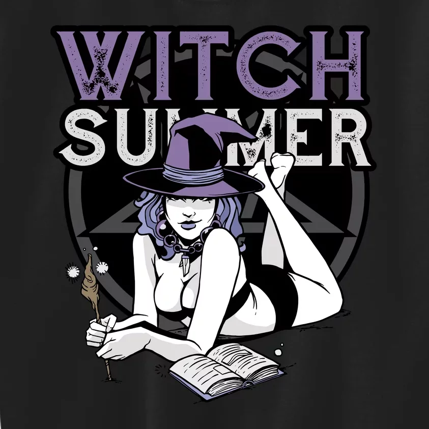 Witch Summer Kids Sweatshirt