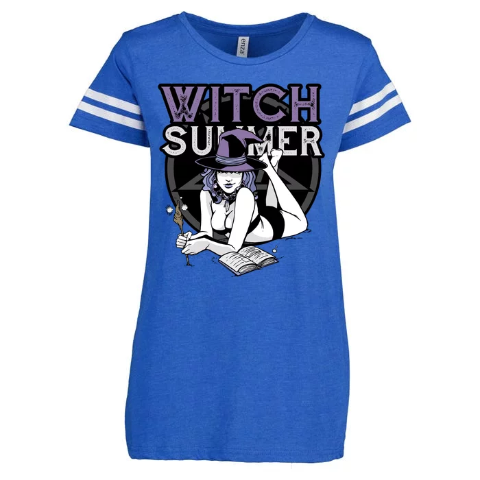 Witch Summer Enza Ladies Jersey Football T-Shirt