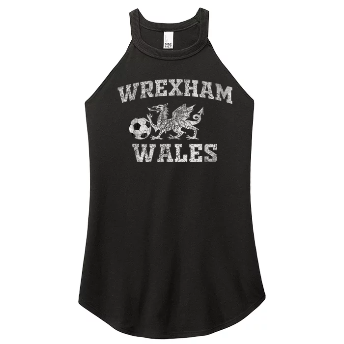 Wrexham Shirts Wales Soccer Jersey for Women’s Perfect Tri Rocker Tank