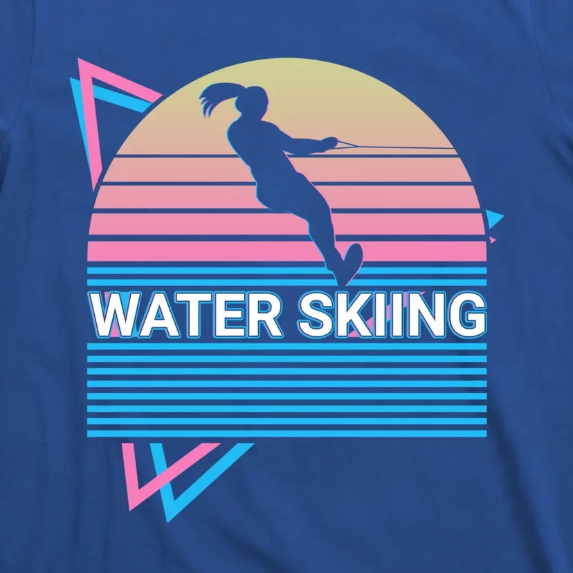 Water Ski Water Skiing Retro Gift T-Shirt