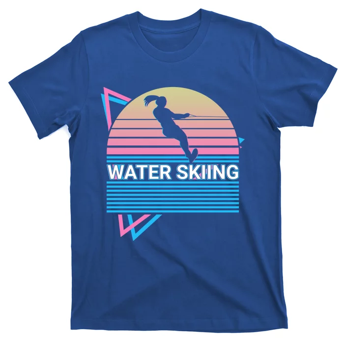 Water Ski Water Skiing Retro Gift T-Shirt