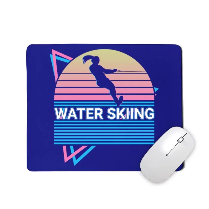 Water Ski Water Skiing Retro Gift Mousepad