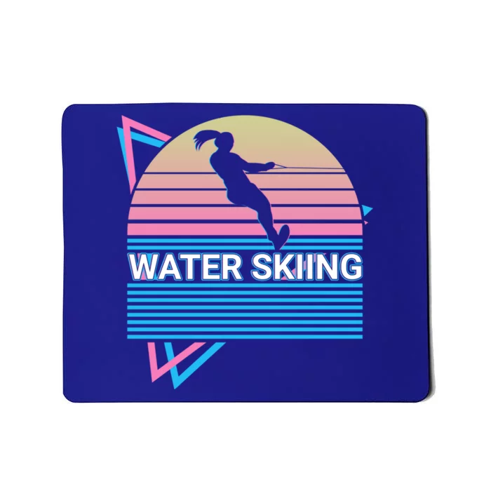 Water Ski Water Skiing Retro Gift Mousepad