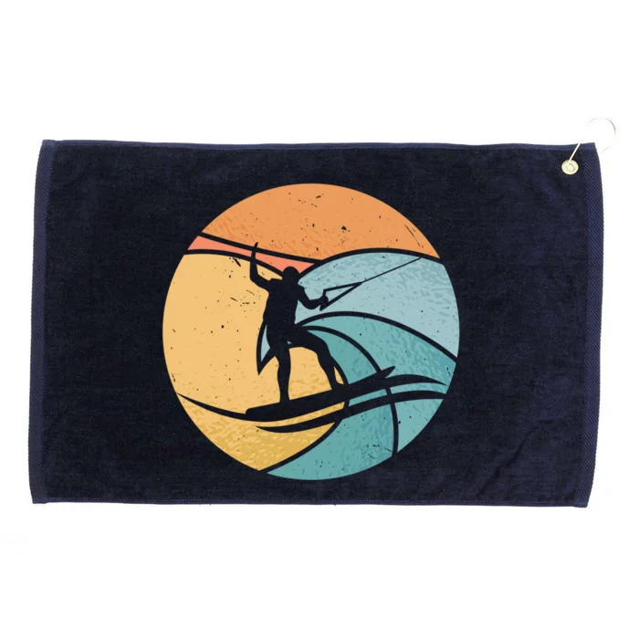 Water Ski Water Sport Waterskiing Water Skiing Gift Grommeted Golf Towel