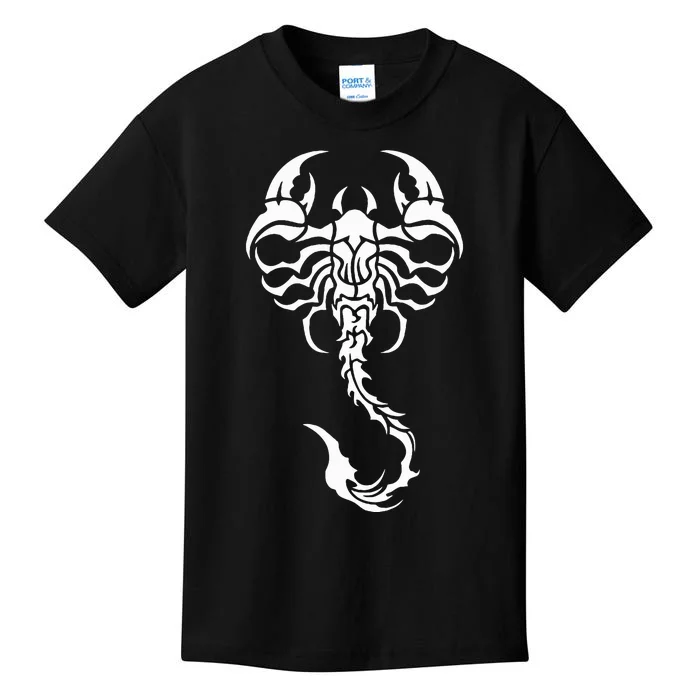 White Scorpion Kids T-Shirt