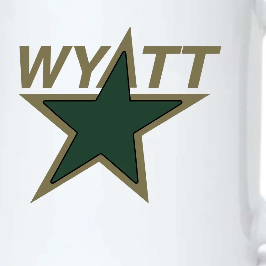 Wyatt Star Black Color Changing Mug