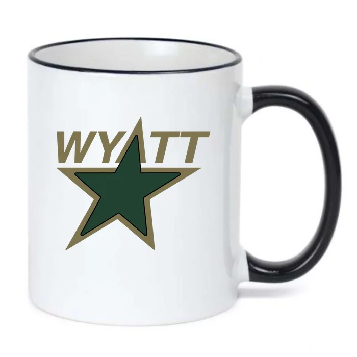 Wyatt Star Black Color Changing Mug