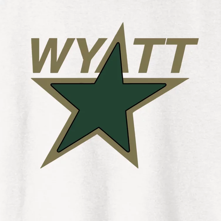 Wyatt Star Women's Crop Top Tee