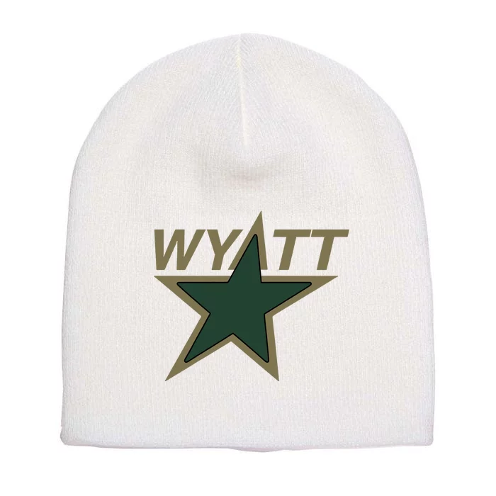 Wyatt Star Short Acrylic Beanie