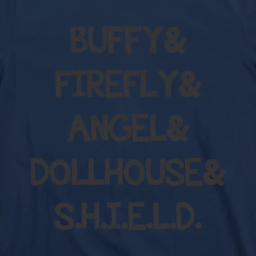 Whedon Shows T-Shirt