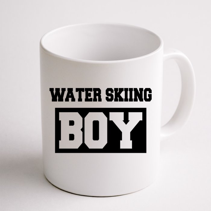 Water Skiing Water Skiing Water Skier Funny Gift Front & Back Coffee Mug