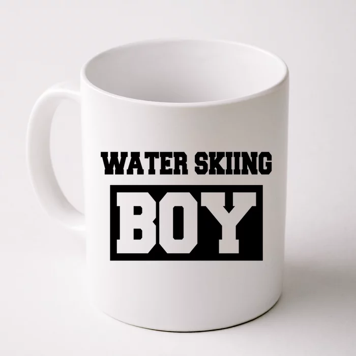 Water Skiing Water Skiing Water Skier Funny Gift Front & Back Coffee Mug