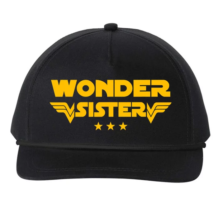 Wonder Sister, Wonder Sister Snapback Five-Panel Rope Hat