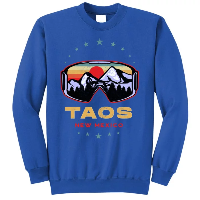 Winter Sport With Ski Or Snowboard Or Taos New Mexico Gift Tall Sweatshirt