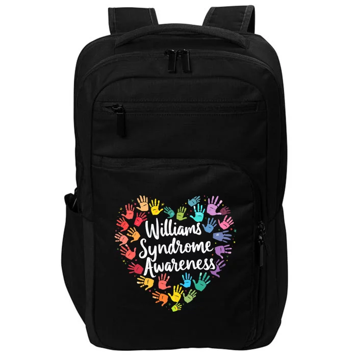 Williams Syndrome Warrior Awareness Impact Tech Backpack