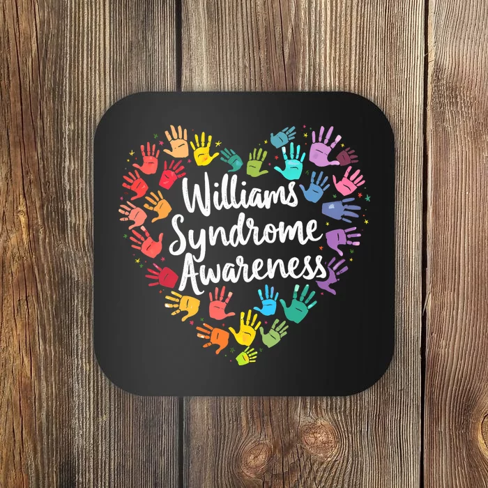 Williams Syndrome Warrior Awareness Coaster