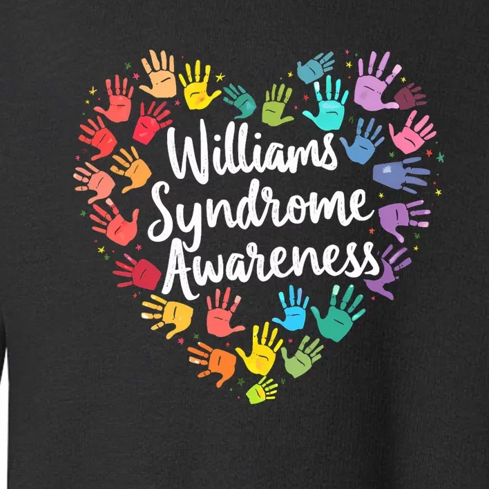 Williams Syndrome Warrior Awareness Toddler Sweatshirt