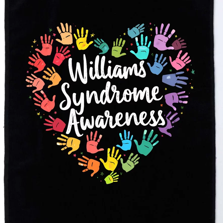 Williams Syndrome Warrior Awareness Platinum Collection Golf Towel