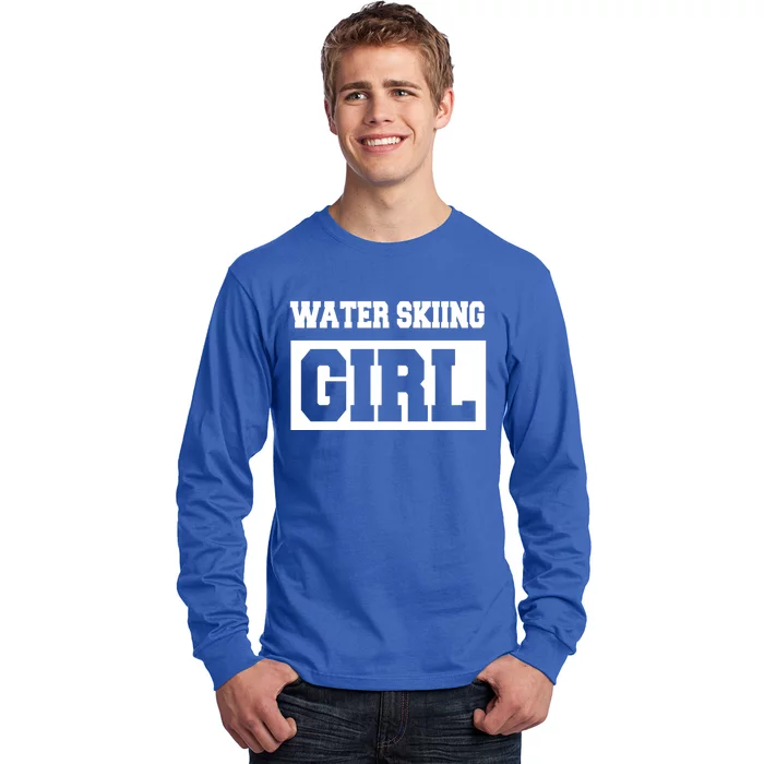 Water Skiing Water Skiing Water Skier Gift Long Sleeve Shirt