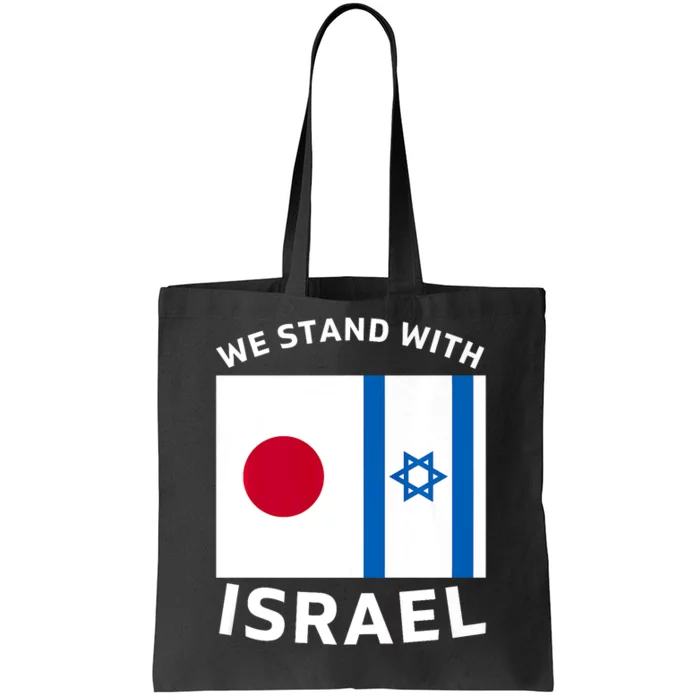 We Stand With Israel Tote Bag