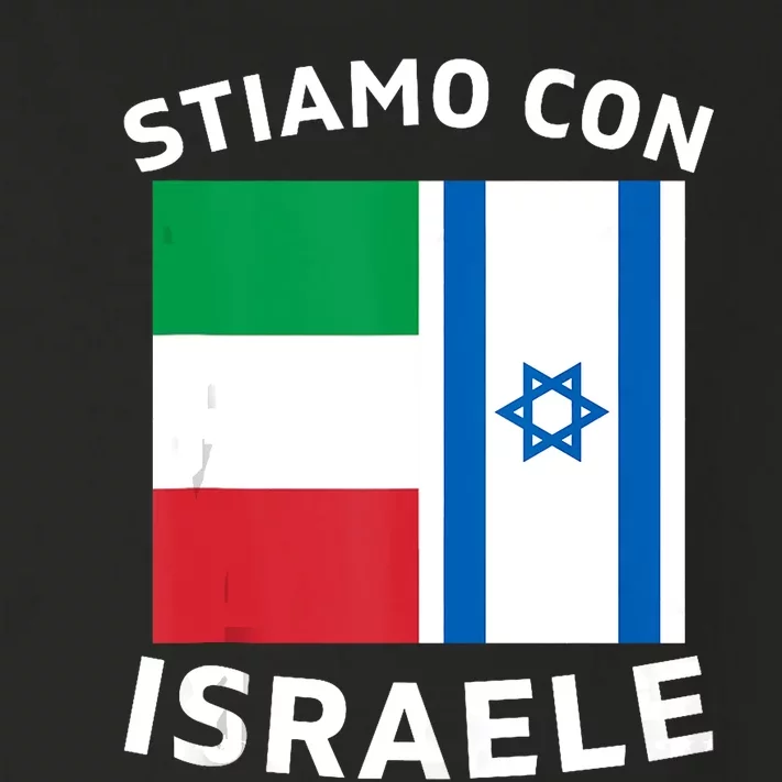 We Stand With Israel Israeli–Palestinian Conflict Toddler Long Sleeve Shirt