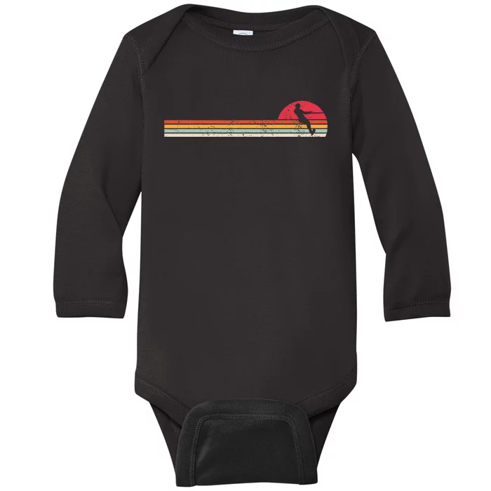 Water Sports Water Skiing Water Skis Water Ski Vintage Baby Long Sleeve Bodysuit