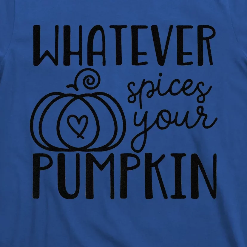 Whatever Spices Your Pumpkin Halloween Thanksgiving Gift Premium T-Shirt