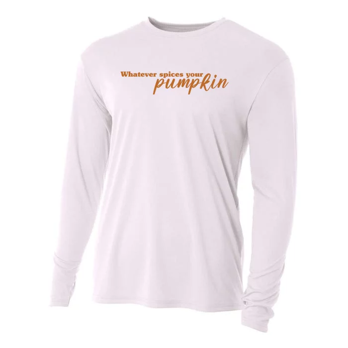 Whatever Spices Your Pumpkin Cooling Performance Long Sleeve Crew