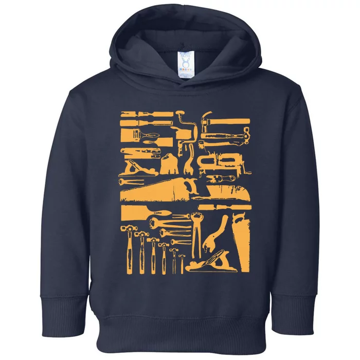 Woodworking Tools And Accessories Toddler Hoodie