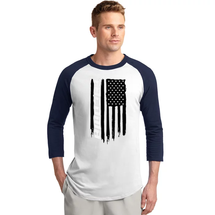 Washington Tacoma American Flag Usa Baseball Sleeve Shirt