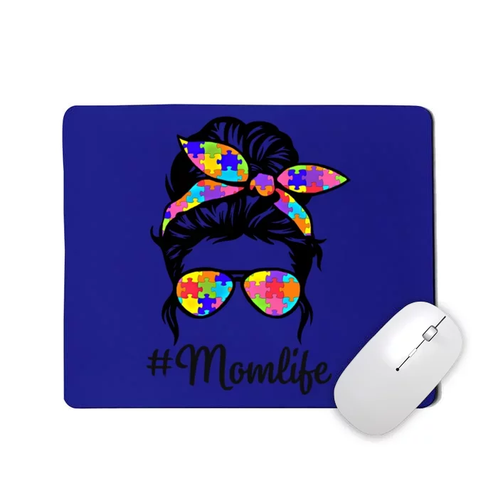 Wo Th Autistic Autism Awareness Mom Life Gift Mousepad