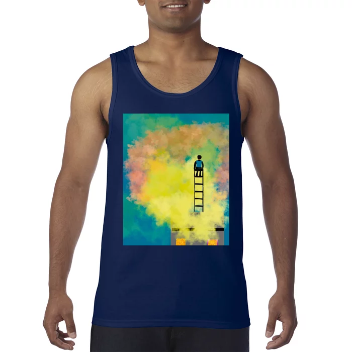 Within The Action Graphic Tank Top