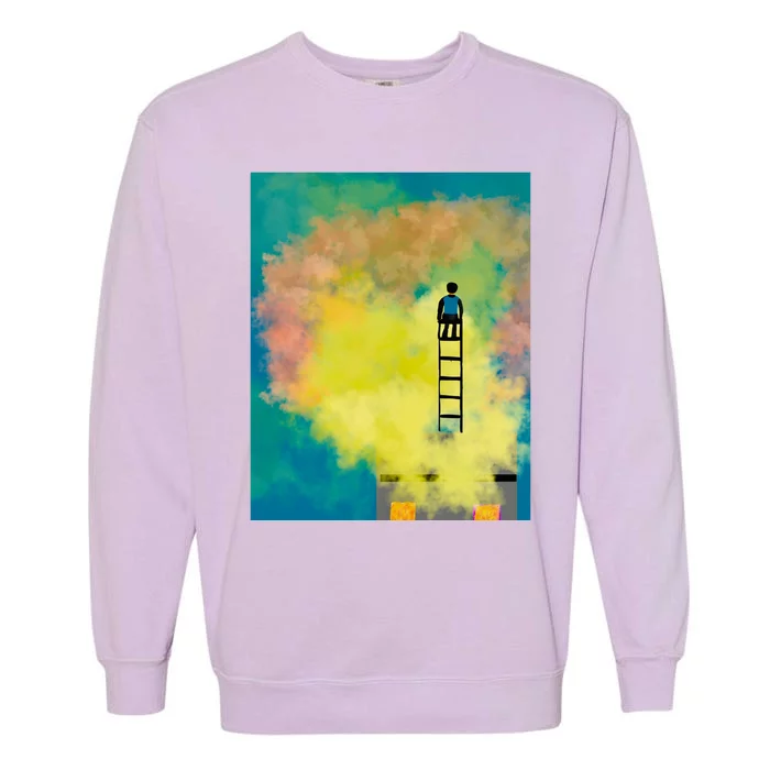 Within The Action Graphic Garment-Dyed Sweatshirt