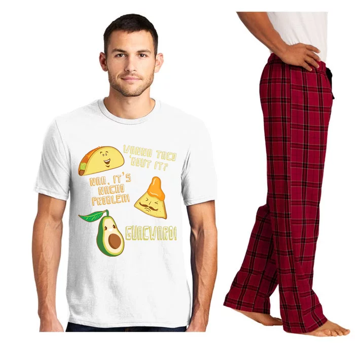 Wanna Taco Bout It Nacho Problem! Guacward! Avocado Gift Pajama Set