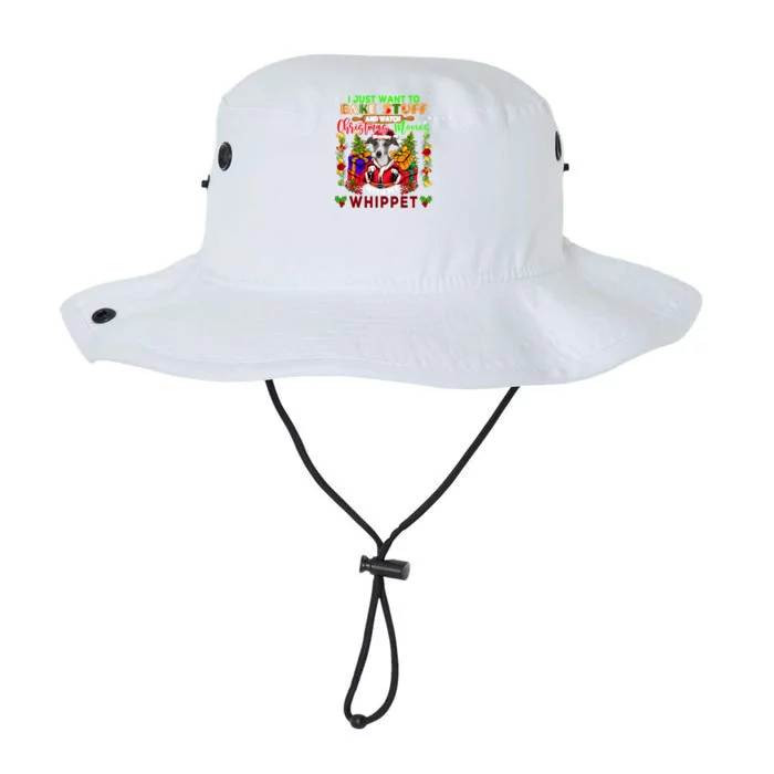 Want To Bake Stuff And Watch Xmas Movies With Whippet Santa Gift Legacy Cool Fit Booney Bucket Hat