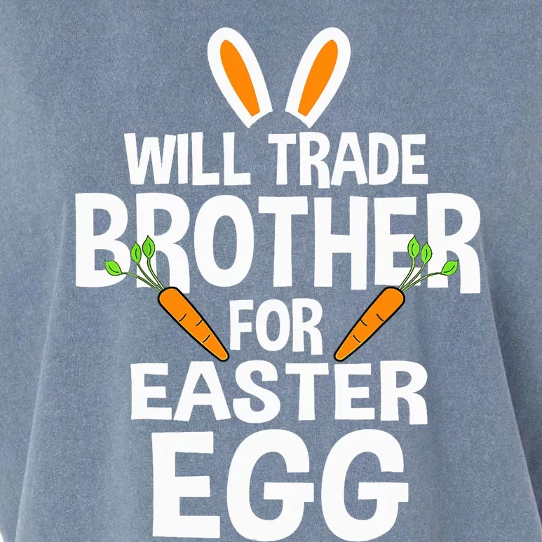 Will Trade Brother For Easter Egg Happy Easter Day Garment-Dyed Women's Muscle Tee