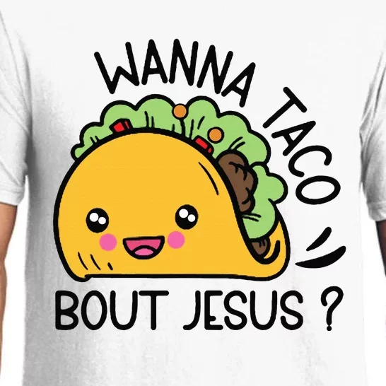 Wanna Taco Bout Jesus Pajama Set