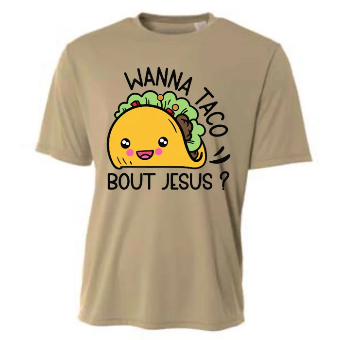 Wanna Taco Bout Jesus Cooling Performance Crew T-Shirt