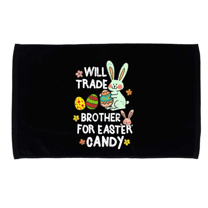 Will Trade Brother For Easter Candy Funny Microfiber Hand Towel