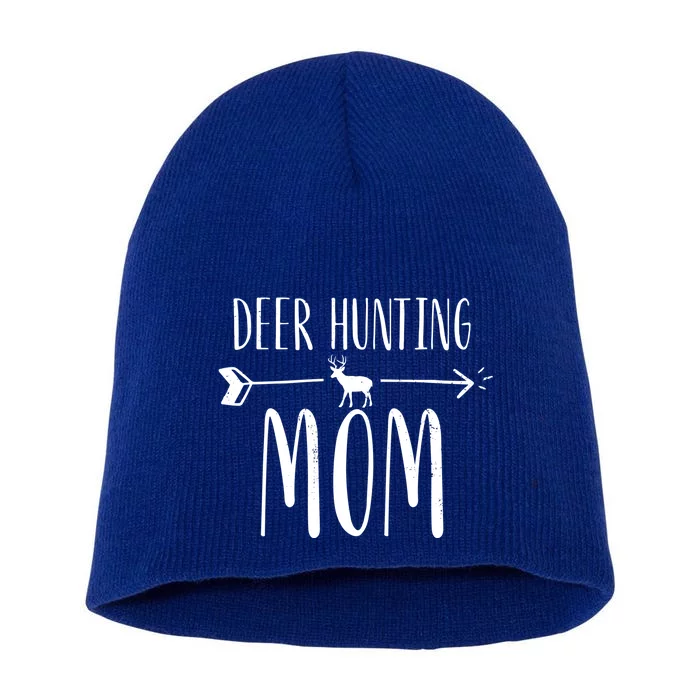 White Tailed Buck Or Elk Cute 'S Deer Hunting Mom Gift Short Acrylic Beanie