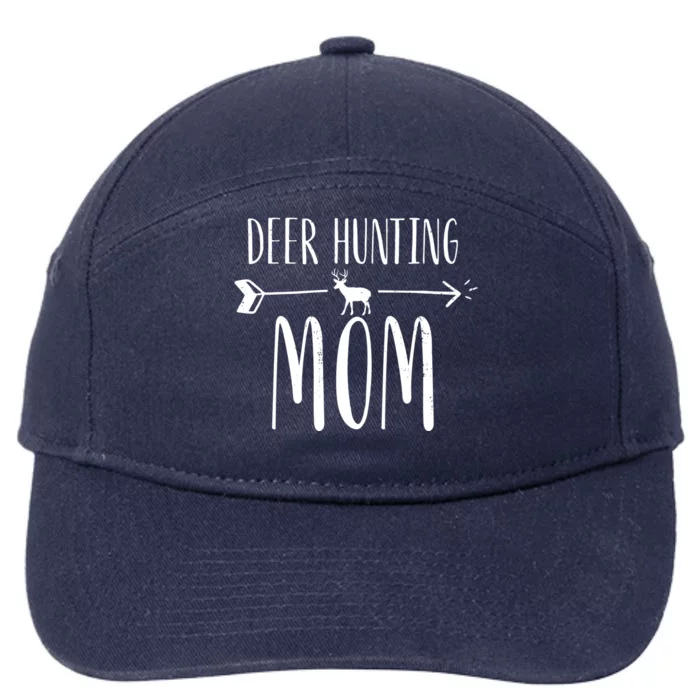 White Tailed Buck Or Elk Cute 'S Deer Hunting Mom Gift 7-Panel Snapback Hat