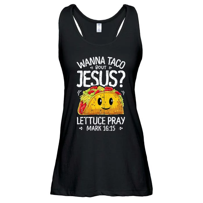 Wanna Taco Bout Jesus Cinco De Mayo Christian Ladies Essential Flowy Tank