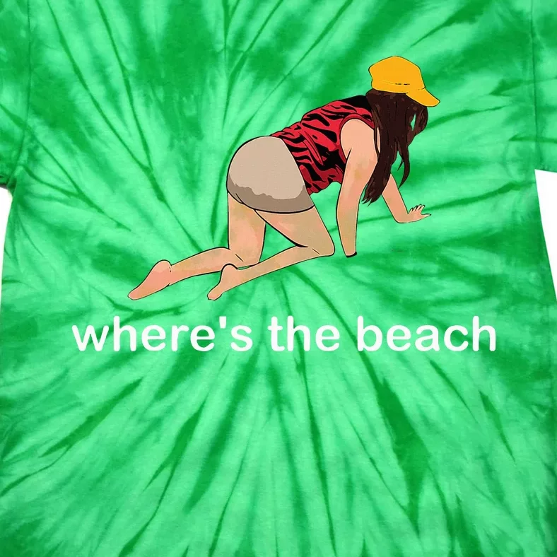 WhereS The Beach Tie-Dye T-Shirt