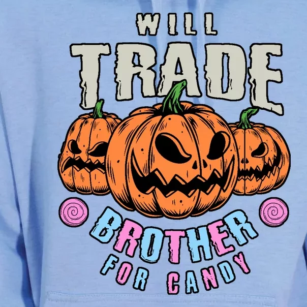 Will Trade Brother For Candy Funny Halloween Shirt Unisex Surf Hoodie