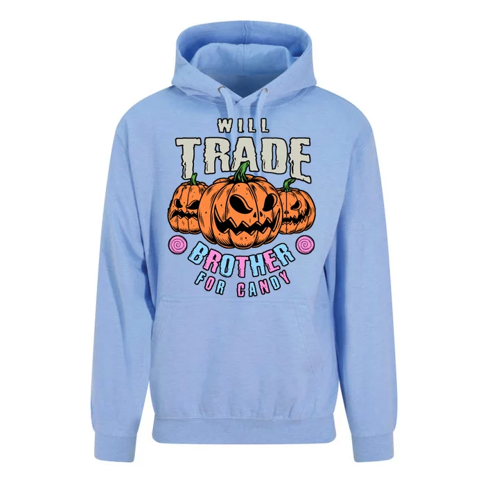 Will Trade Brother For Candy Funny Halloween Shirt Unisex Surf Hoodie